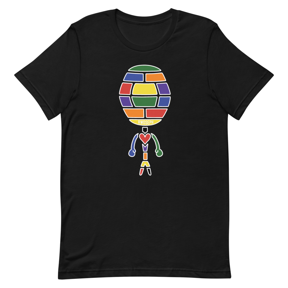Lonesome T-Shirt (White outline)